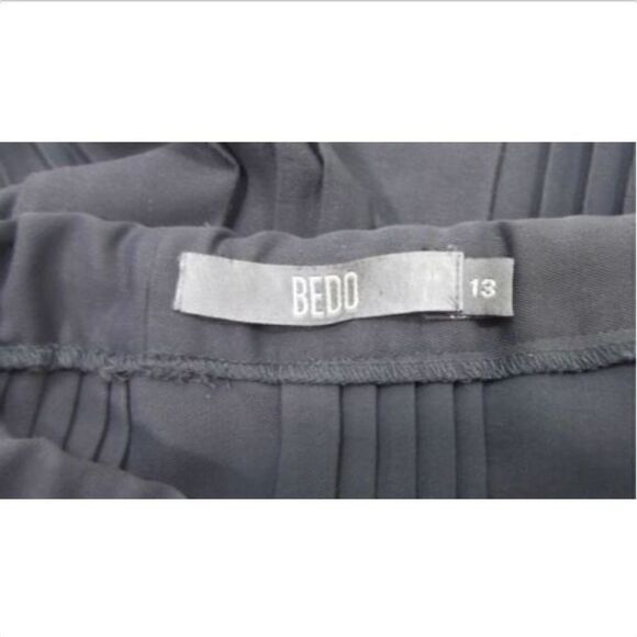 𝅺bedo bebe Gray pleated Skirt 13 Black Juniors - Picture 3 of 4
